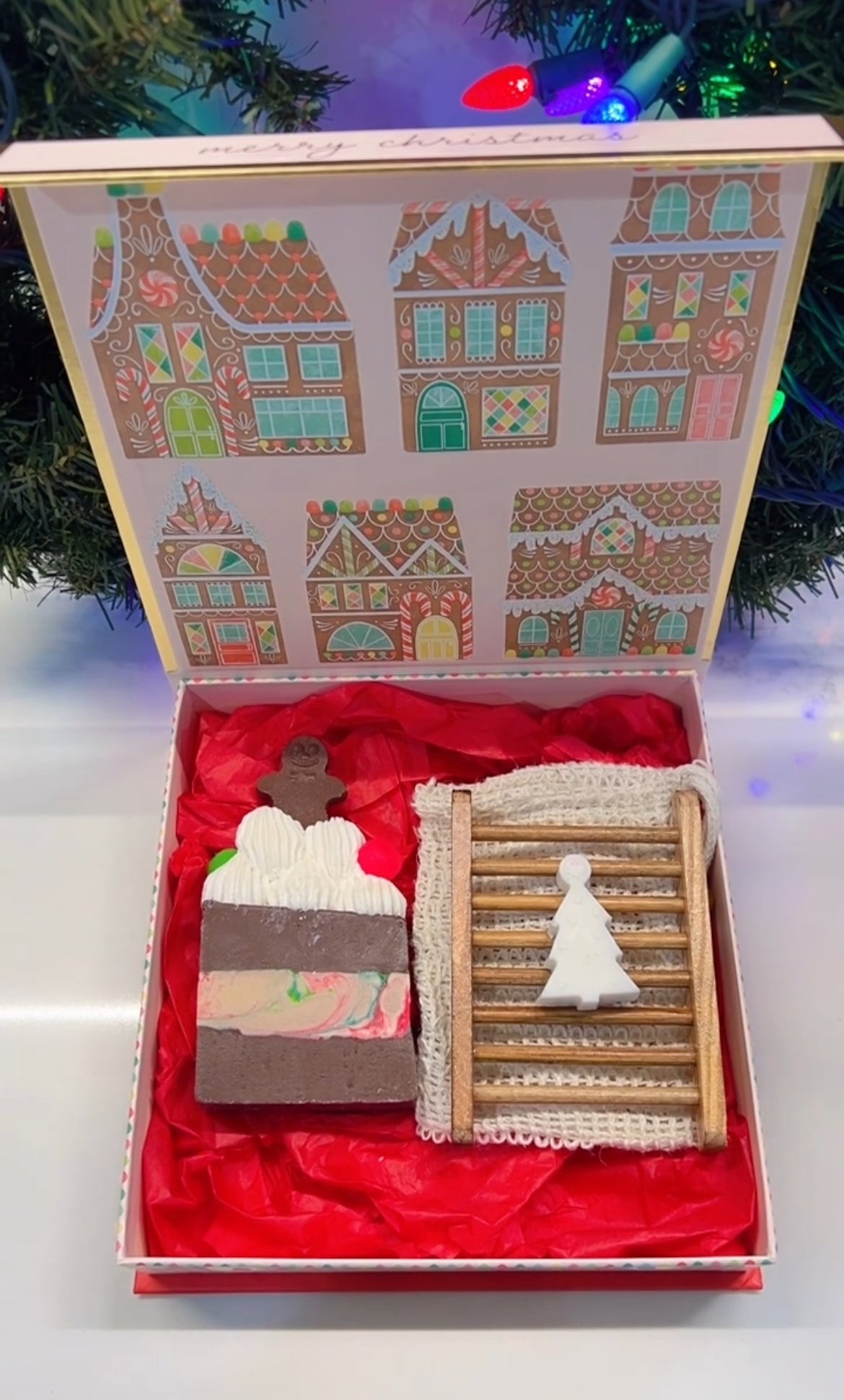 Gingerbread Cookie Soap Gift Set