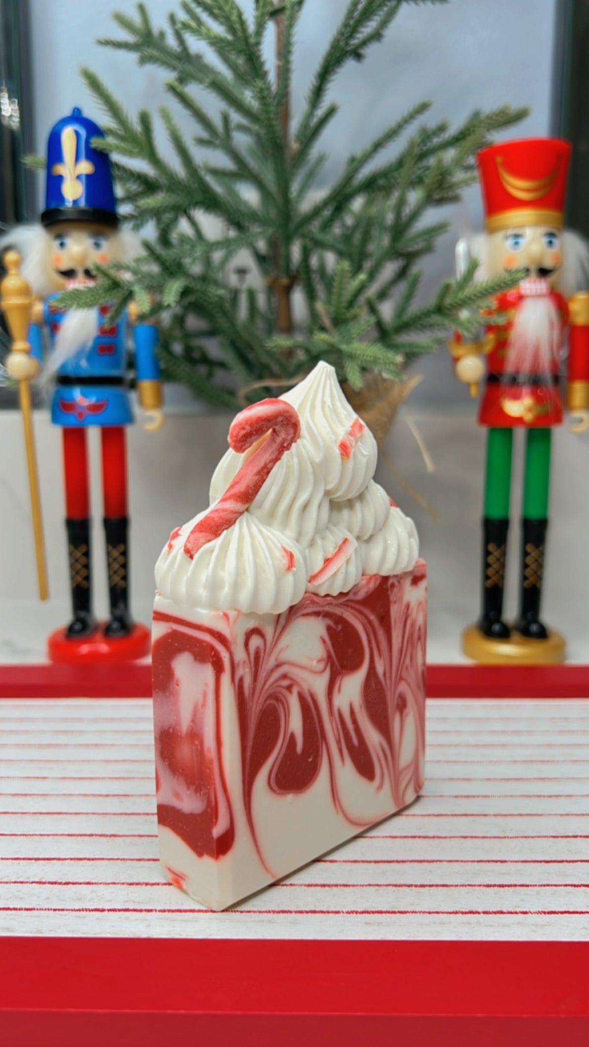 Candy cane Soap