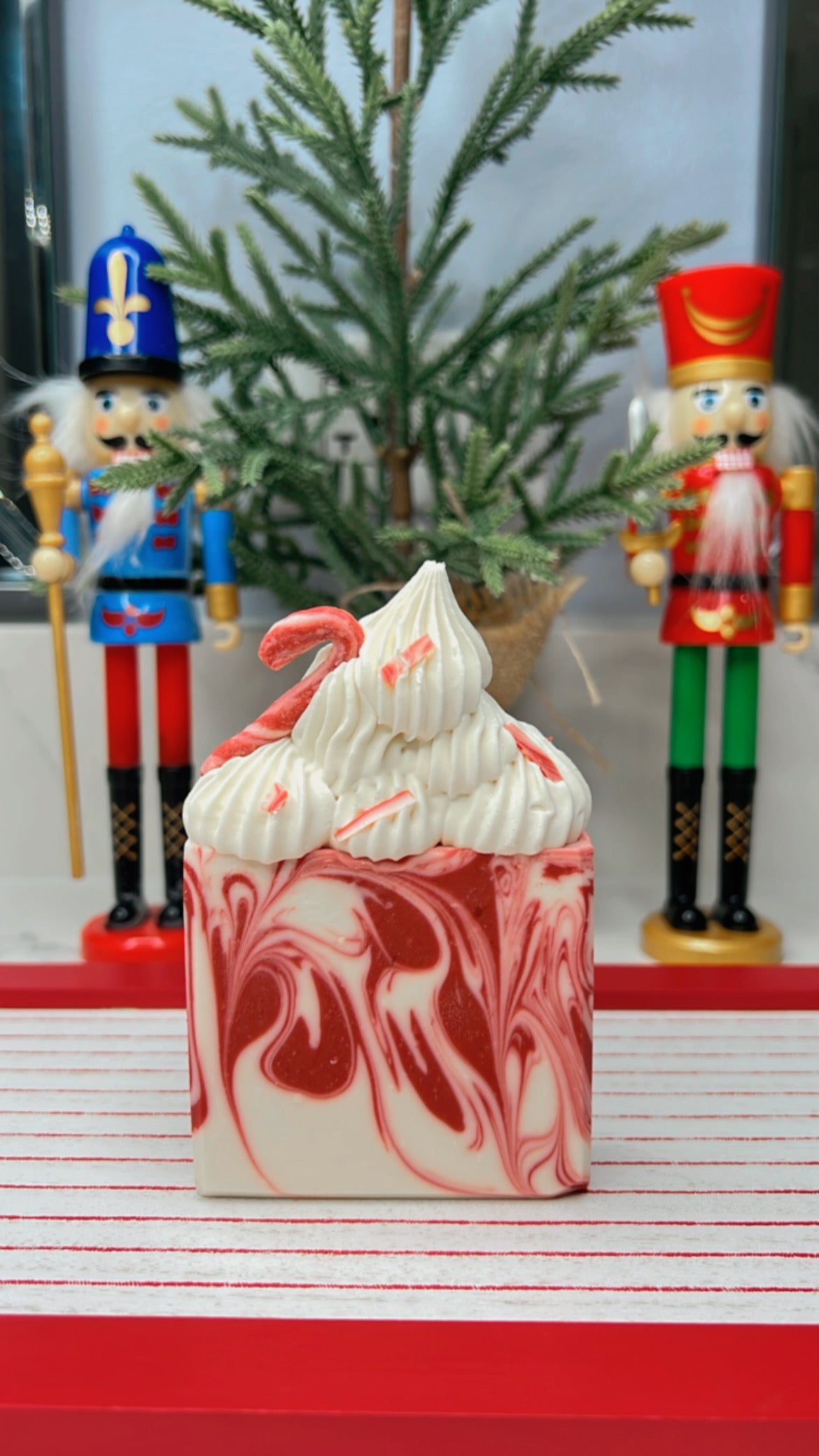 Candy cane Soap